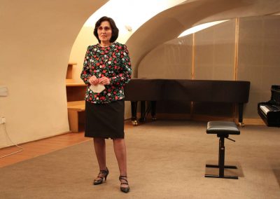 Klavírní koncert, Galerie HAMU, paní učitelka.