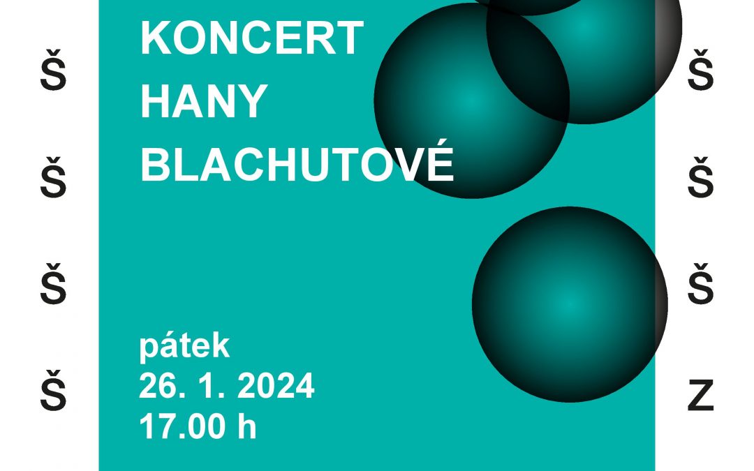 Třídní koncert Hany Blachutové