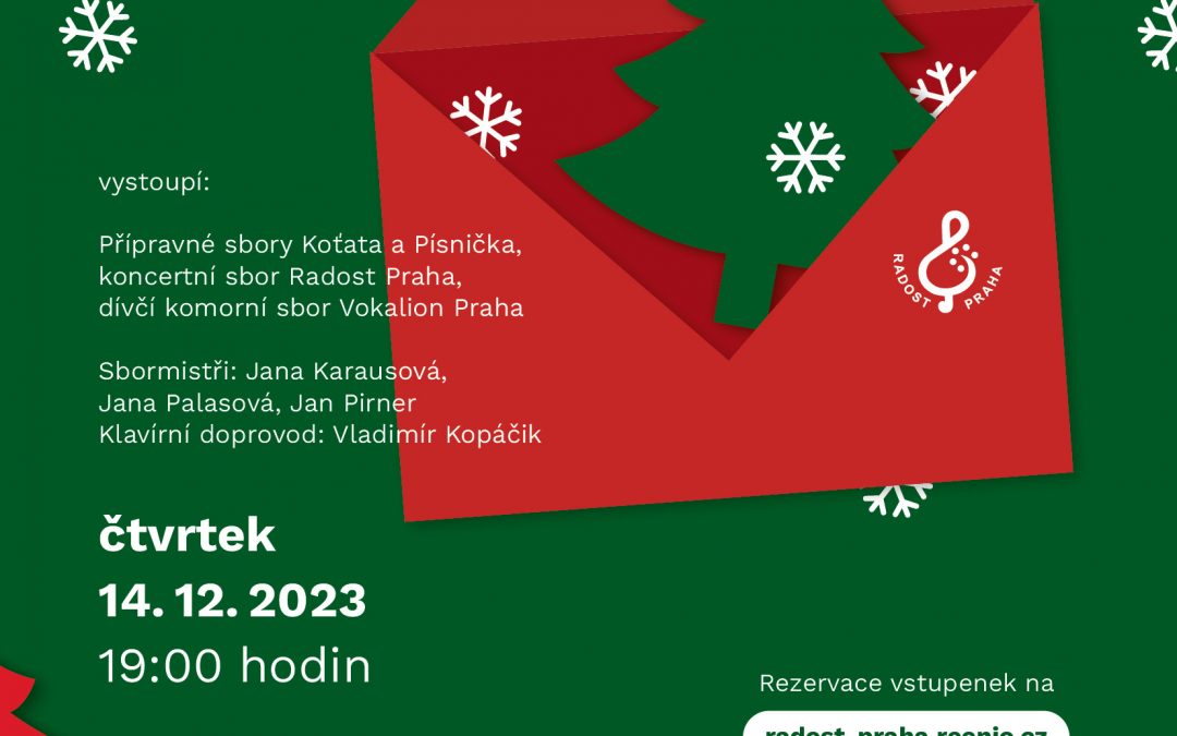 Vánoční koncert DPS Radost Praha